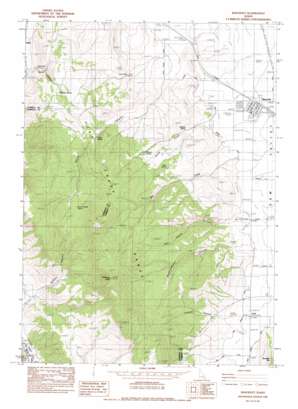 Bancroft topo map