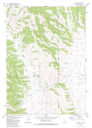 Grover USGS topographic map 42111g1