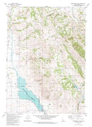 Chesterfield Reservoir USGS topographic map 42111h8