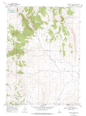 Pocatello USGS topographic map 42112a1