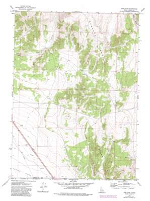The Cove USGS topographic map 42112a7