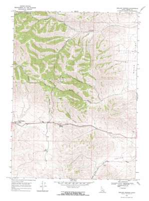 Ireland Springs USGS topographic map 42112b4
