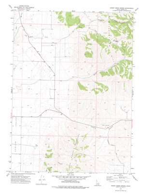 Sheep Creek Spring USGS topographic map 42112b5