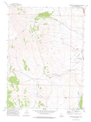 Badger Hole Spring USGS topographic map 42112b7