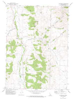 Flatiron Hill USGS topographic map 42112f5