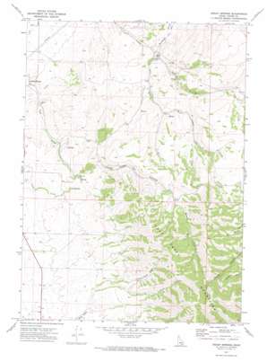 Indian Springs topo map