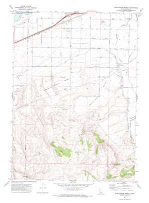 Wheatgrass Bench USGS topographic map 42112g6
