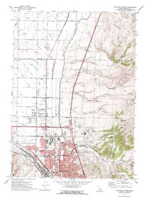 Fort Hall USGS topographic map 42112h4