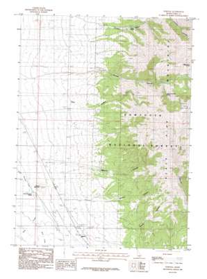 Strevell USGS topographic map 42113a2