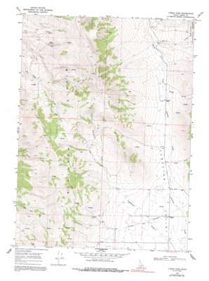 Lyman Pass topo map