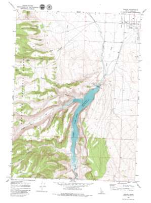 Oakley USGS topographic map 42113b8