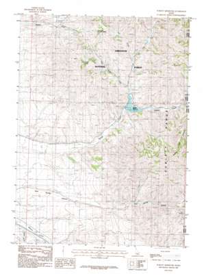 Sublett Reservoir USGS topographic map 42113c1