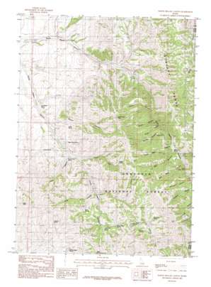 North Heglar Canyon USGS topographic map 42113d1