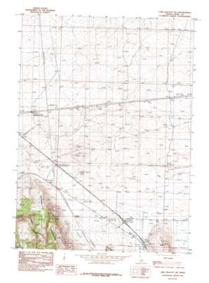Lake Walcott Sw USGS topographic map 42113e4