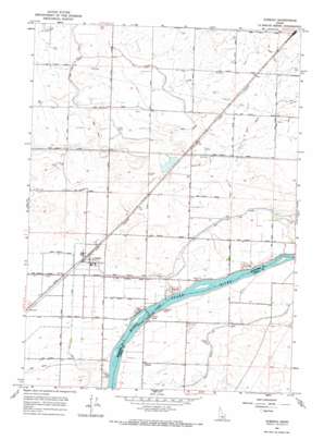Acequia USGS topographic map 42113f5