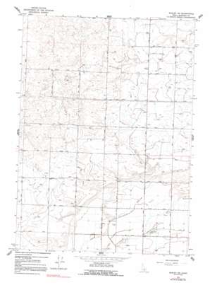 Burley NE USGS topographic map 42113f7