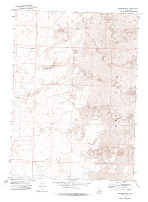 Schodde Well USGS topographic map 42113g3