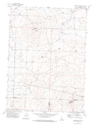 Kimama Butte USGS topographic map 42113g8