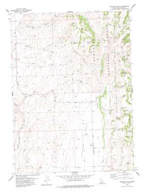 Hopper Gulch USGS topographic map 42114b4