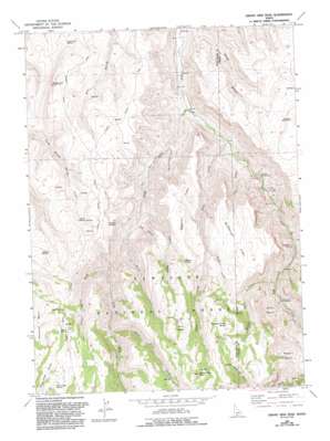 Rams Horn Ridge USGS topographic map 42114c3