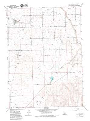 Hub Butte USGS topographic map 42114d4
