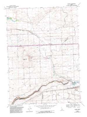 Milner USGS topographic map 42114e1