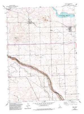 Eden USGS topographic map 42114e2
