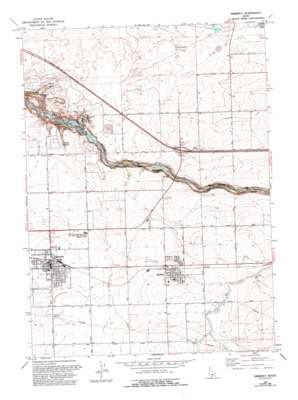 Kimberly USGS topographic map 42114e3