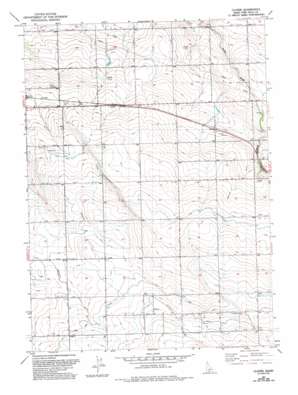 Clover USGS topographic map 42114e6