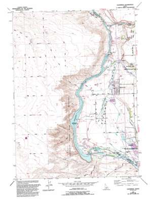 Hagerman USGS topographic map 42114g8