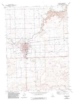 Gooding USGS topographic map 42114h6