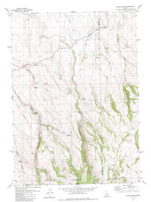 Curtis Draw topo map