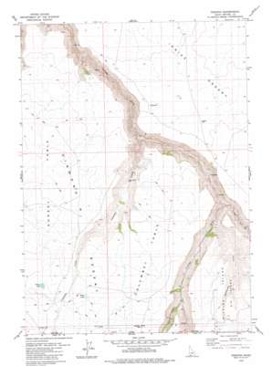 Dishpan USGS topographic map 42115a4