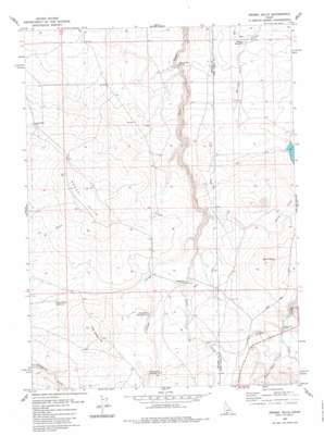 Grassy Hills USGS topographic map 42115b1