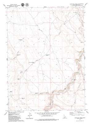 Antelope Creek USGS topographic map 42115b7