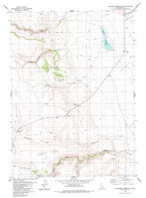 Grasmere Reservoir topo map