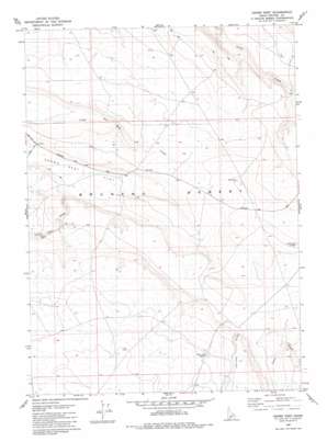 Crows Nest topo map