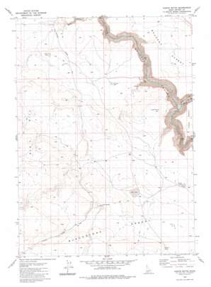 Austin Butte USGS topographic map 42115e6