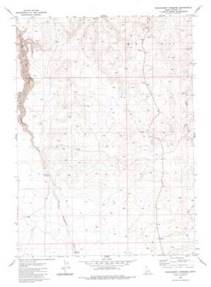 Wickahoney Crossing USGS topographic map 42115e8