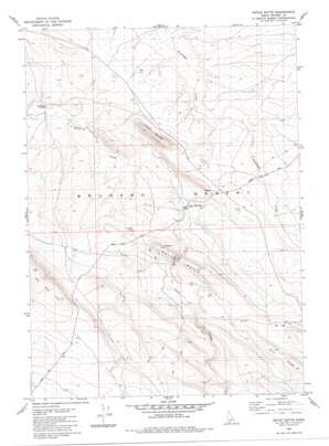 Notch Butte USGS topographic map 42115f2
