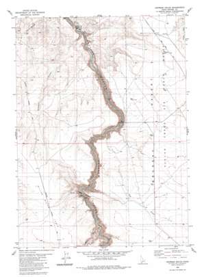 Crowbar Gulch USGS topographic map 42115f6
