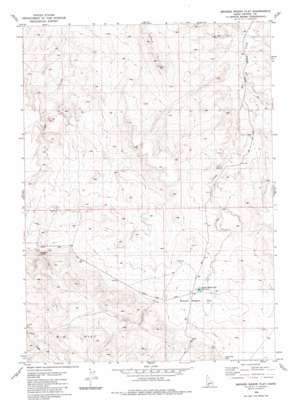Broken Wagon Flat USGS topographic map 42115f7