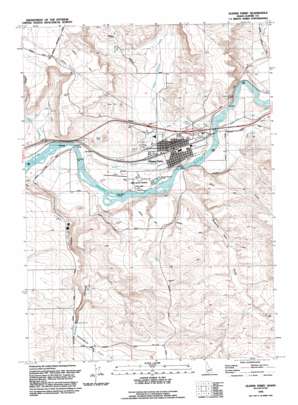 Glenns Ferry USGS topographic map 42115h3