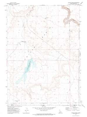 Juniper Basin topo map