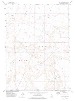 Four Corners USGS topographic map 42116a5