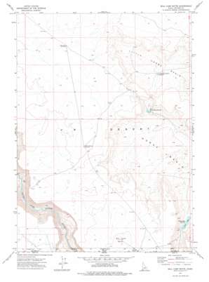 Bull Camp Butte USGS topographic map 42116a6