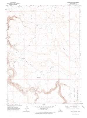 Jarvis Pasture topo map