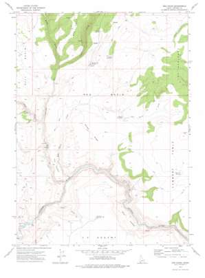Red Basin topo map