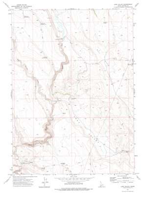 Lost Valley topo map