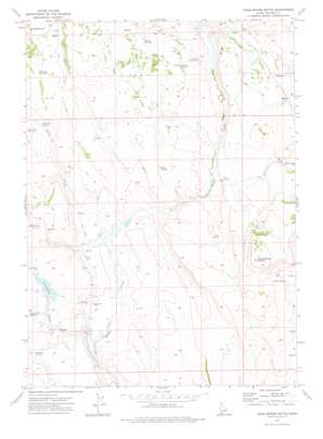 Crab Spring Butte USGS topographic map 42116e3